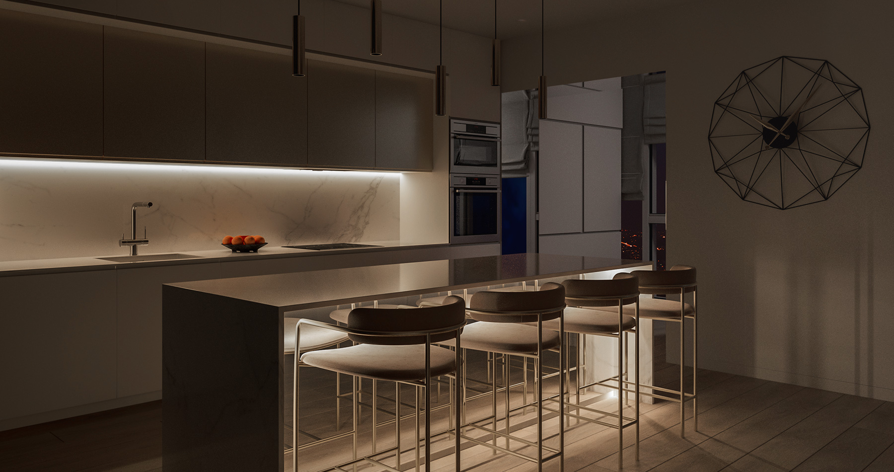 Kitchen lighting - Elson Electrical Cheshire - Image